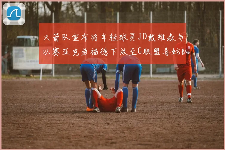 火箭队宣布将年轻球员JD戴维森与以赛亚克劳福德下放至G联盟毒蛇队进行锻炼