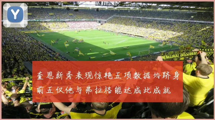 奎恩新秀表现惊艳五项数据均跻身前五仅他与弗拉格能达成此成就