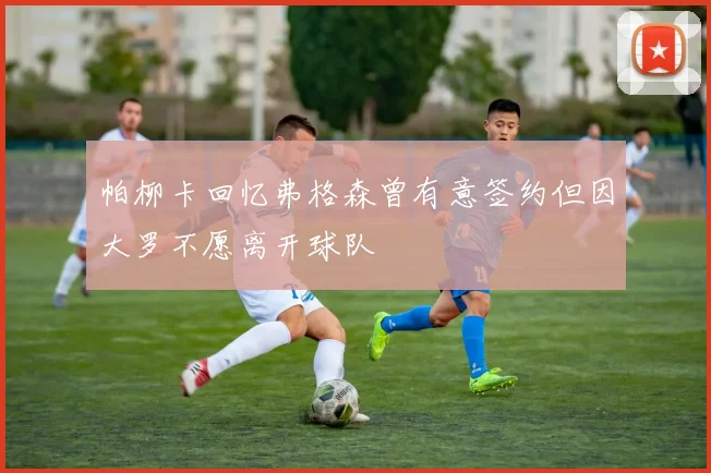 帕柳卡回忆弗格森曾有意签约但因大罗不愿离开球队
